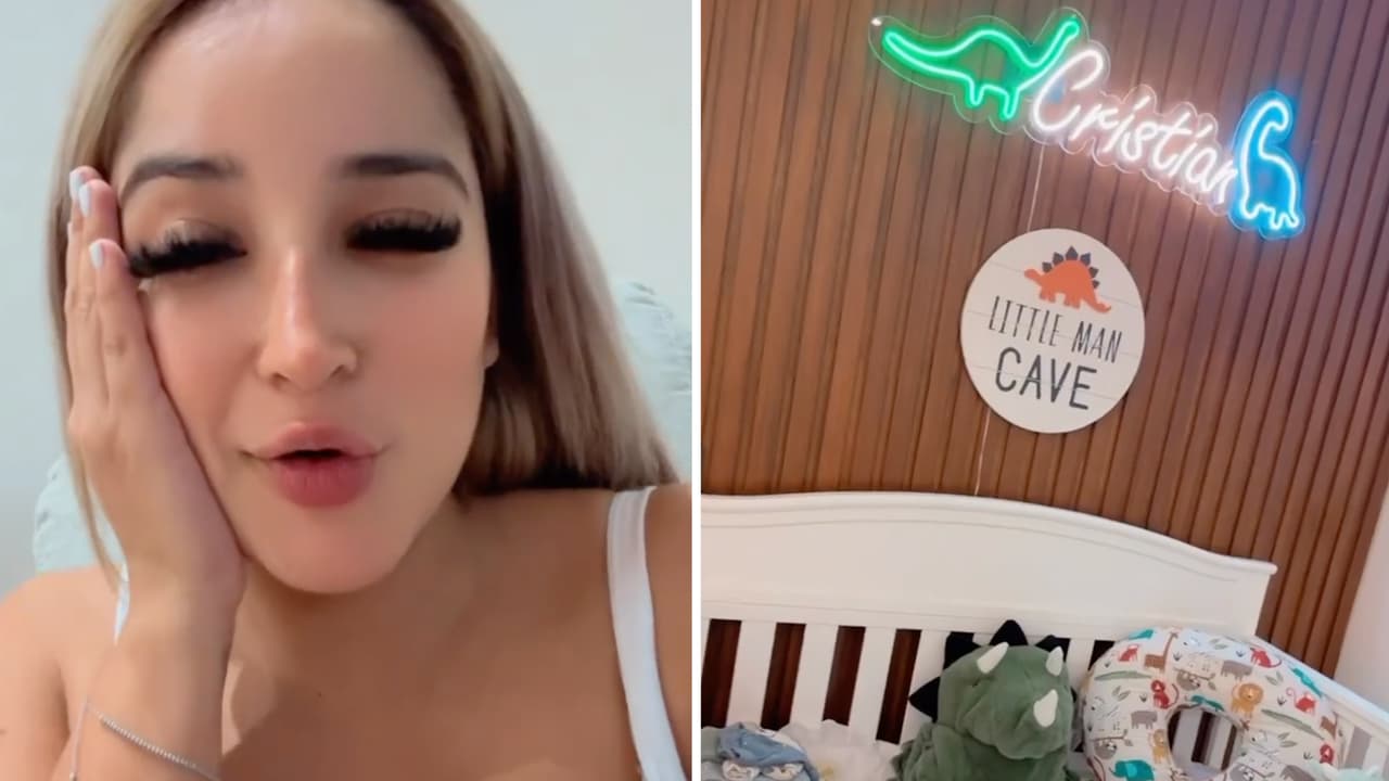 “Ya casi”: Daisy Anahy muestra como nunca la habitación de su bebé con Eduin Caz a días de nacer