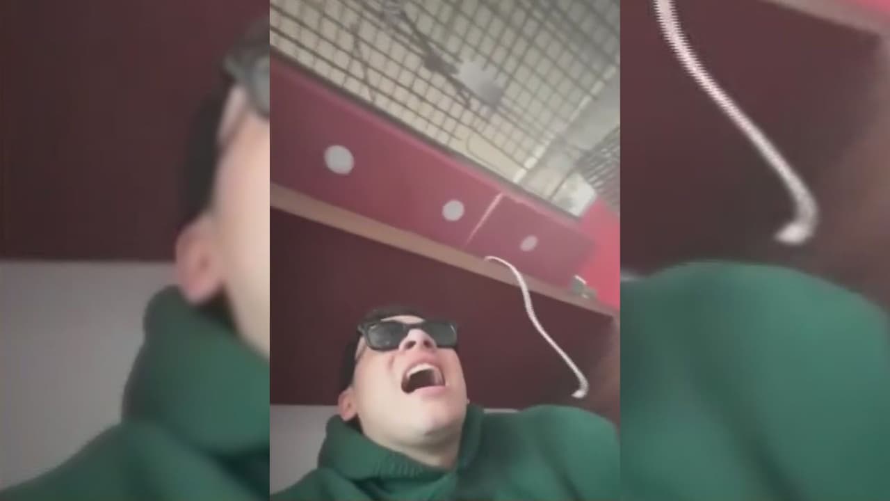 Creador de contenido graba el momento en que temblor en Colombia destruye el techo de un aeropuerto