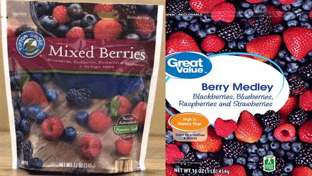 Moras posiblemente contaminadas con Norovirus