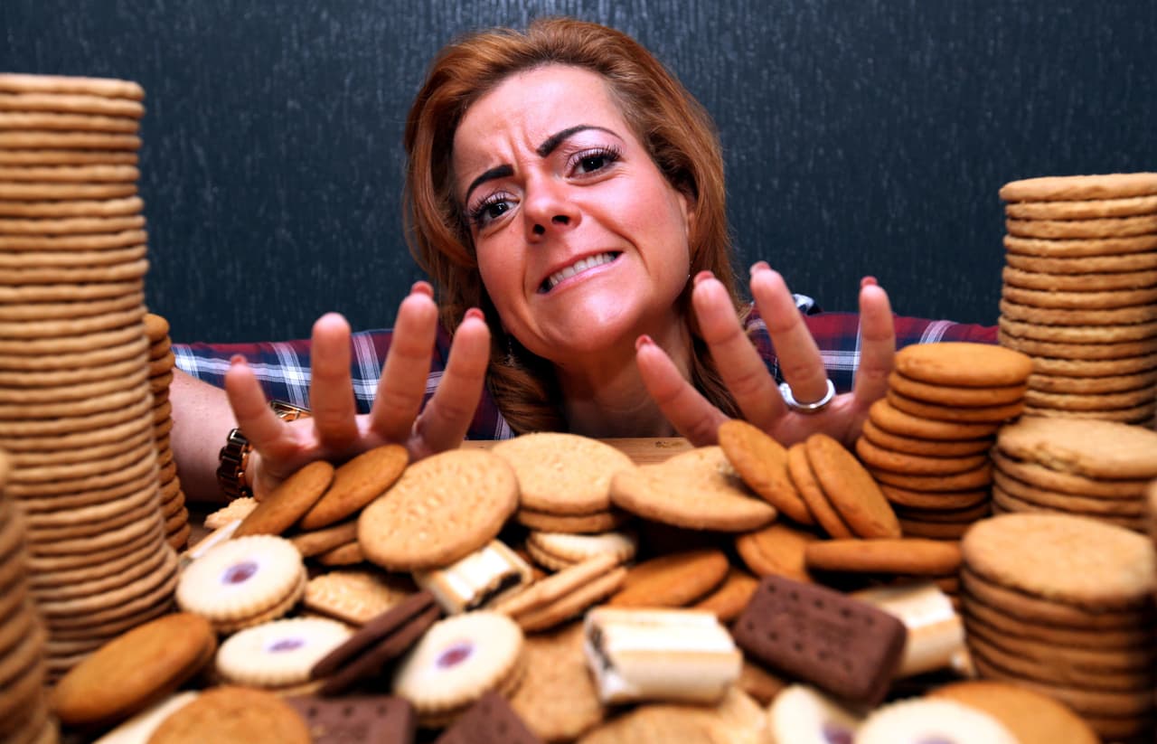 Y aunque aún se le antojan las galletas, sabe que puede comer un par.