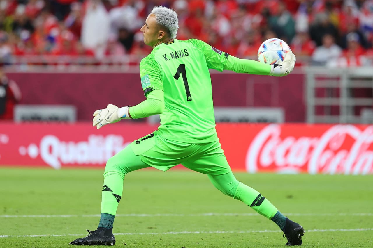 Keylor Navas reporta con la Selección de Costa Rica para el Mundial de Qatar 2022