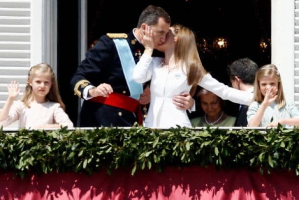 La proclamación de Felipe VI pudo estar llena de protocolos pero también los reyes tiene su lado humano.