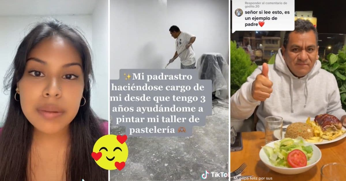  Mientras su papá biológico se fue, su padrastro la ayudó a cumplir su sueño más grande