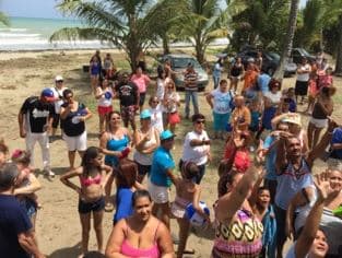 Univision Puerto Rico llevó la fiesta a Punta Santiago y Tropical Beach.