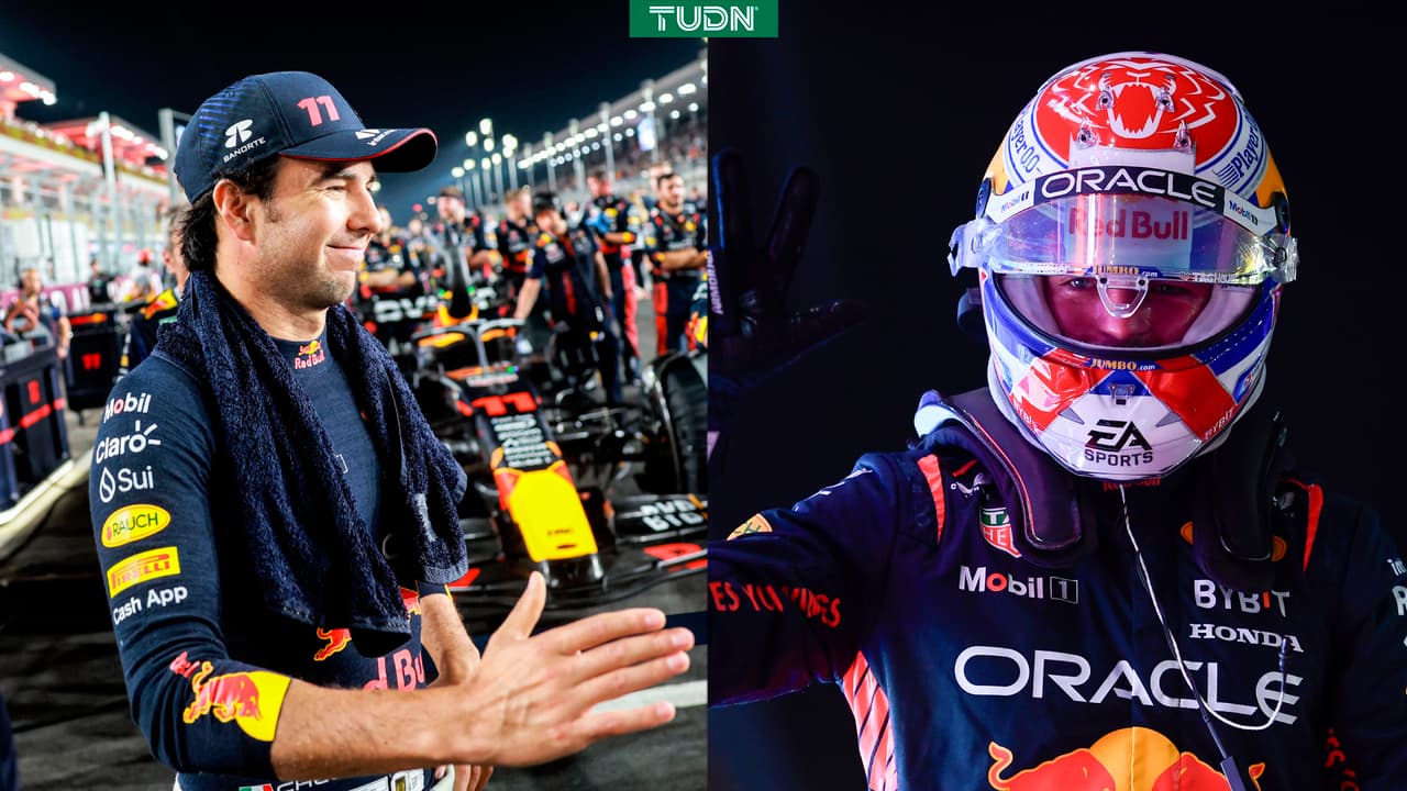 La humilde reacción de Checo Pérez por el tricampeonato de Verstappen