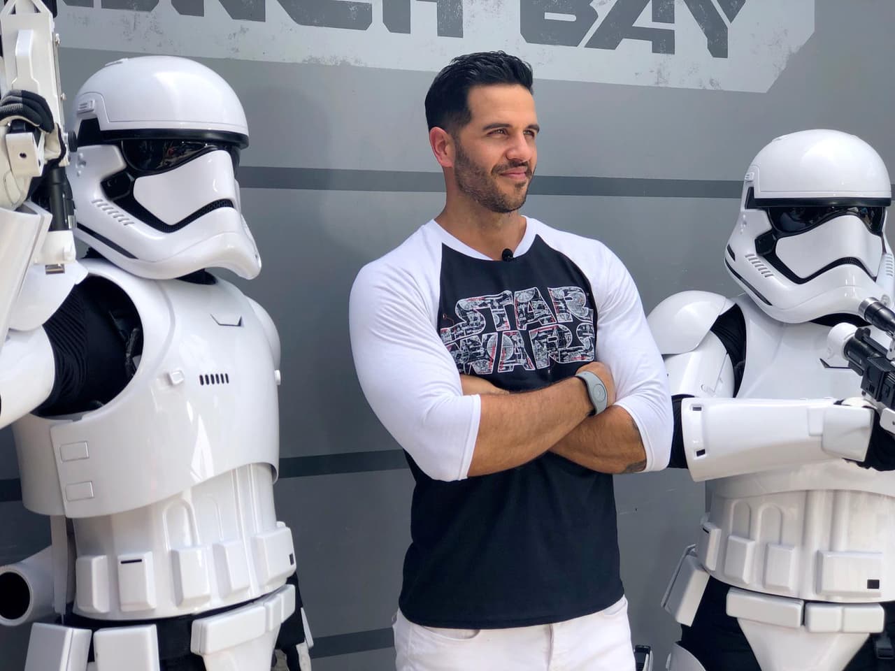 El conductor de Despierta América se divirtió como niño con los personajes de La guerra de las galaxias.
<br>