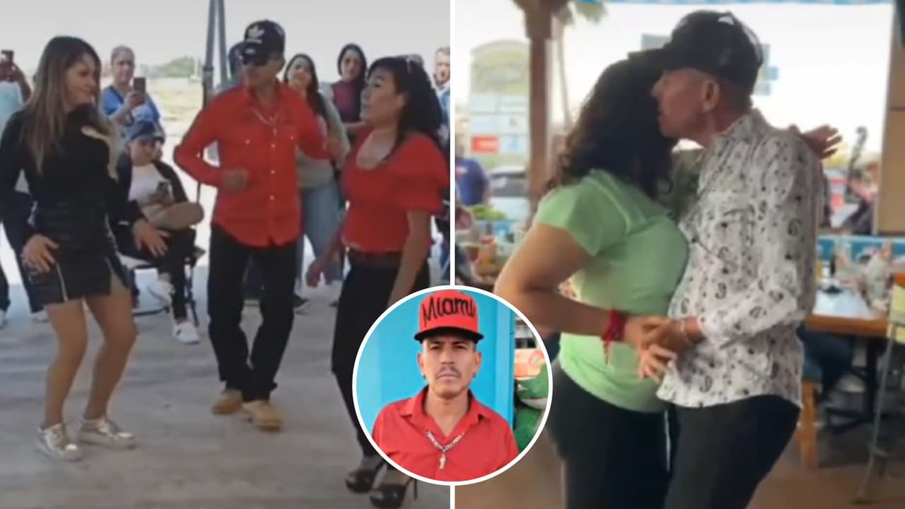 Mujeres hacen fila y pagan por bailar con Don Elmer: el mexicano se hizo viral por su ritmo