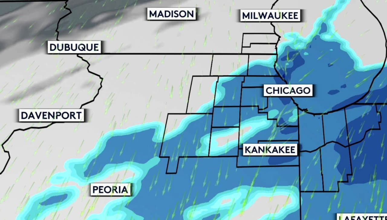 Pronóstico del tiempo hoy en Chicago: se registran temperaturas bajo cero