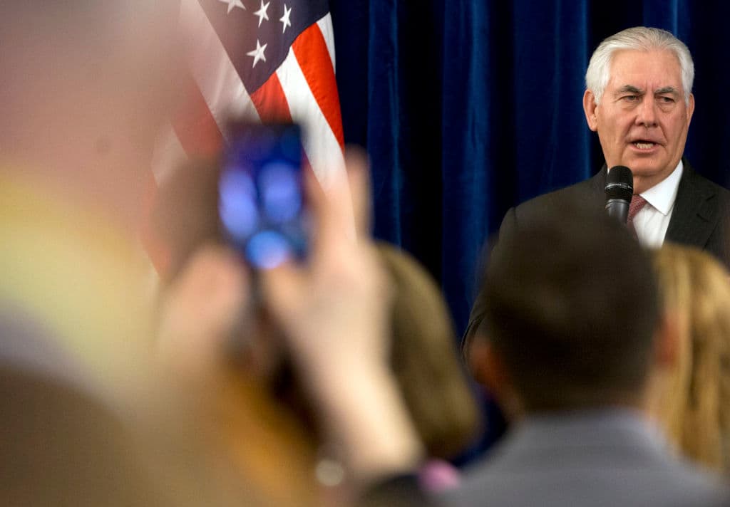 En un giro sorpresivo, Tillerson afirma que EEUU quiere dialogar con Corea del Norte sin condiciones