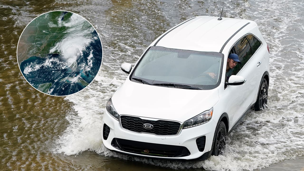 Mueren dos hombres mientras manejaban en condiciones peligrosas por el huracán Idalia en Florida