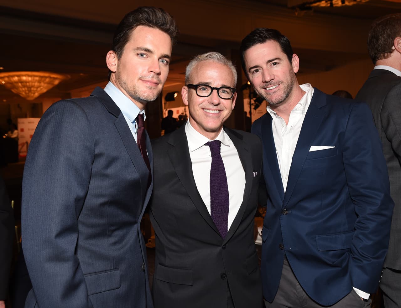 Matt Bomer, Jess Cagle y Matt Whitney también eran de los patrocinadores famosos.