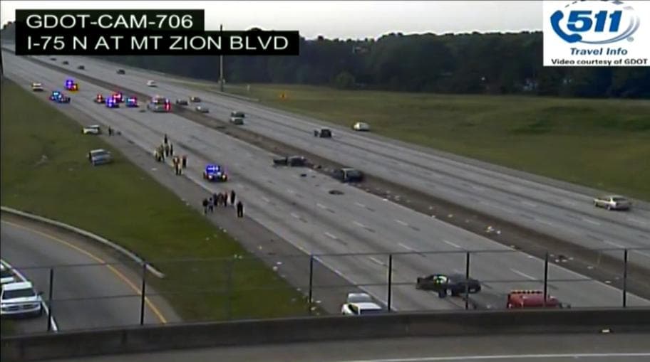 Choque entre 11 vehículos dejó 1 muerto en la I-75