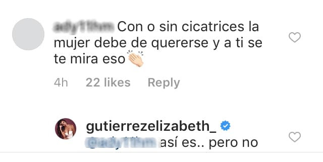 Finalmente algunos dejaron comentarios que aplaudían a las mujeres que se mostraban tal cual son.