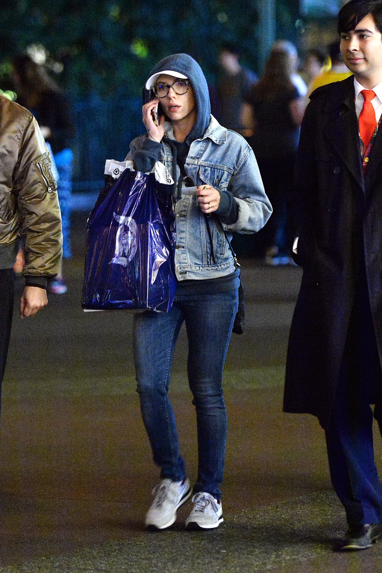 Scarlett Johansson y Romain Dauriac de 'date' en el parque de diversiones.