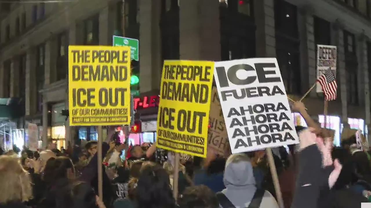 Protestan contra ICE en Nueva York tras operativo en Chinatown