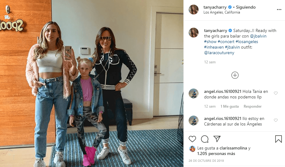 En octubre dejó ver que comparten gustos musicales al mostrar los atuendos que utilizaron para presenciar el concierto de J Balvin.