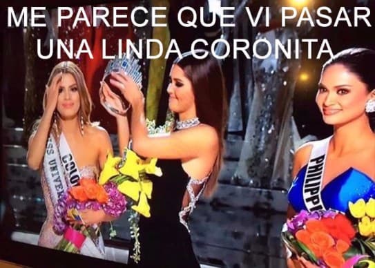 Los memes de la polémica coronación de Miss Universo 2015.