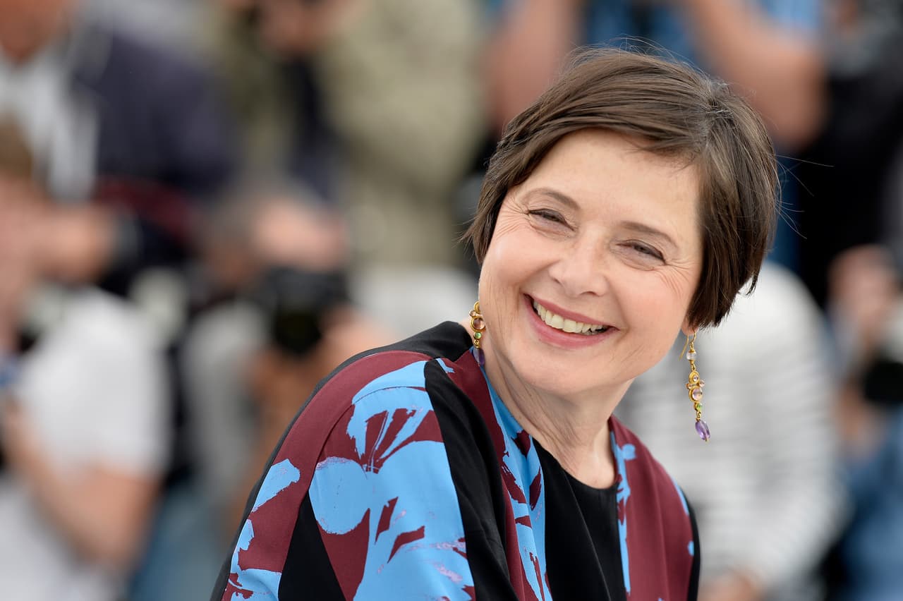 Isabella Rossellini o cómo volver a ser imagen de belleza a los 63
