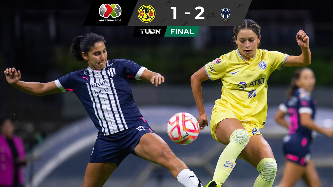 Monterrey ligó siete victorias tras vencer a domicilio al América 