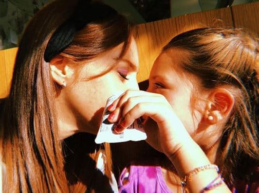 Irán Castillo declaró que su hija Irka podría seguir sus pasos en el ambiente artístico.