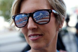 Simpatizante de Marco Rubio.