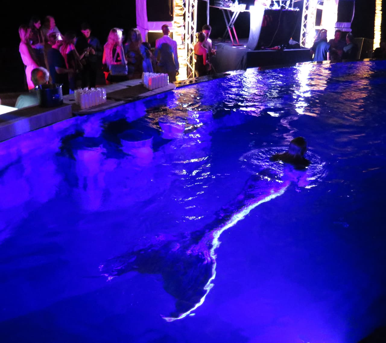 El actor se ha divertido mucho este fin de año.