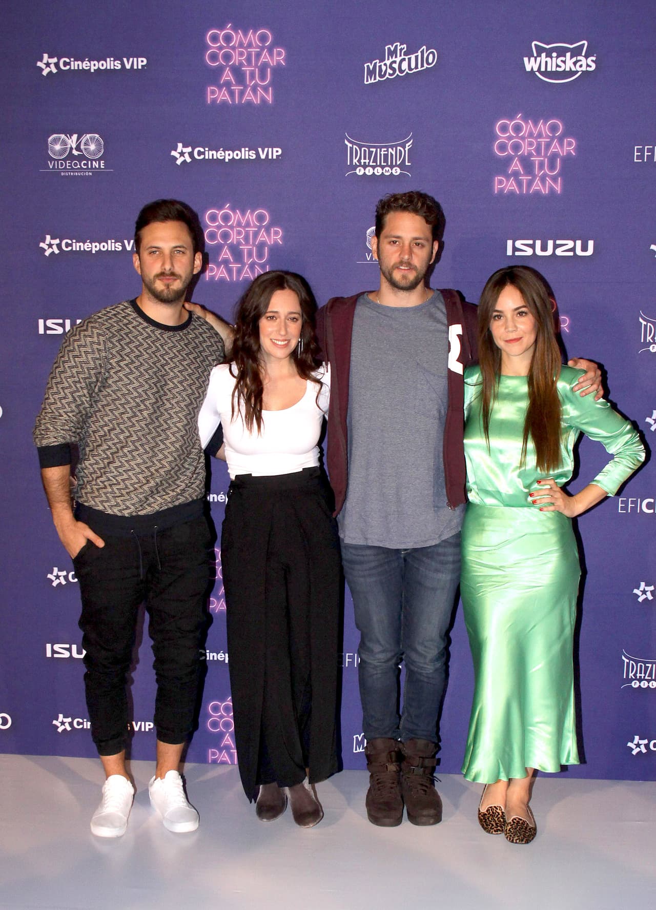 En 2017 participó en la película ‘Cómo cortar a tu patán', donde compartió créditos con Christopher Uckermann, Sebastián Zurita y Mariana Treviño.