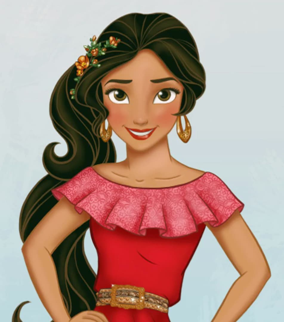 Nuestra Francisca es igualita a Elena de Avalor, la nueva princesa latina de Disney.
