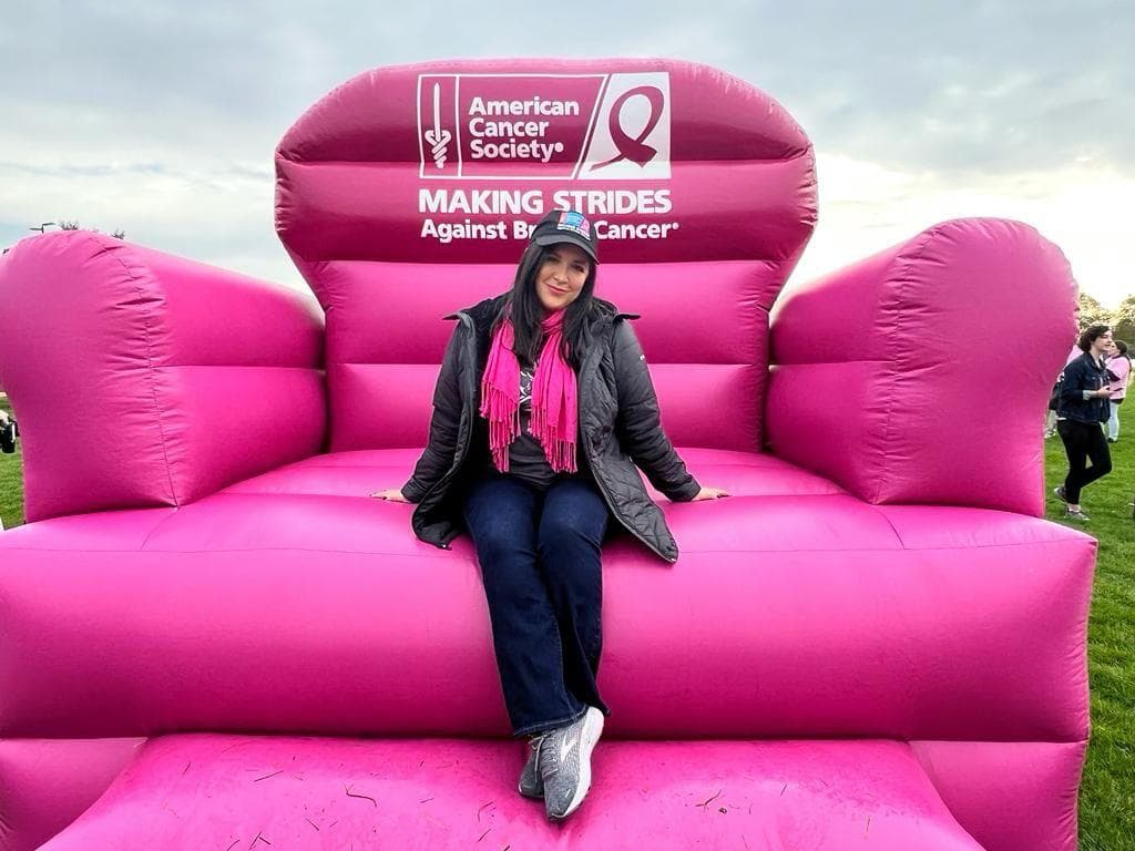 Nuestra directora de noticias y presentadora de Noticias Univision 65, 
<b>Ilia García</b>, disfrutando de uno de sus eventos comunitarios favoritos.