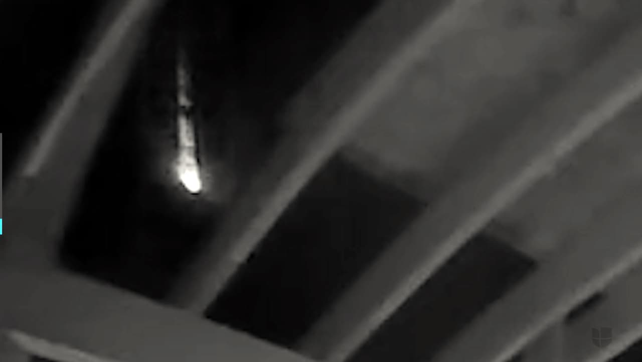 Un meteorito es captado por la cámara de vigilancia de un residente del condado Loudoun