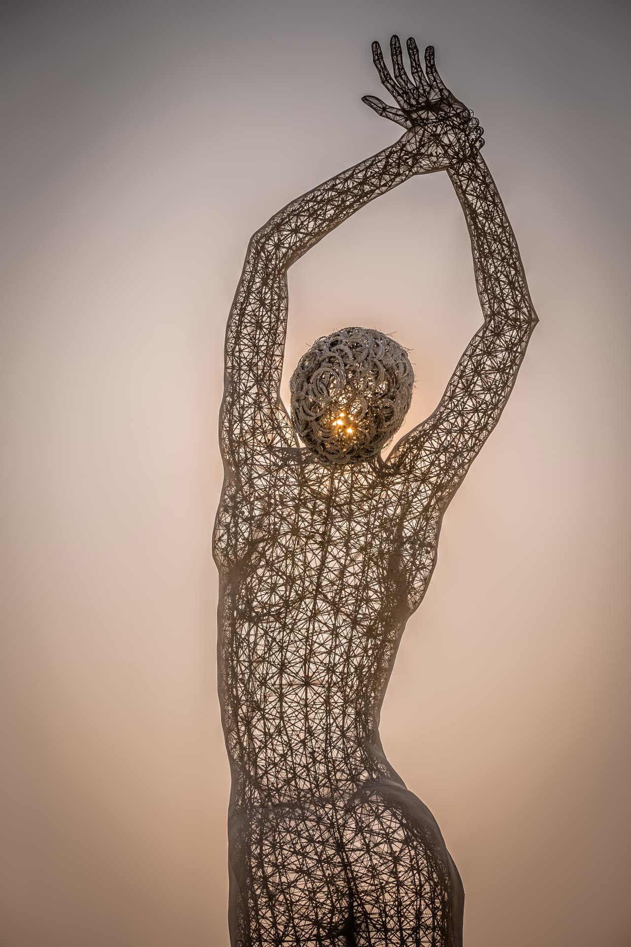 Antes de exponerse en el San Leandro Tech Campus, la obra estuvo en el Burning Man.