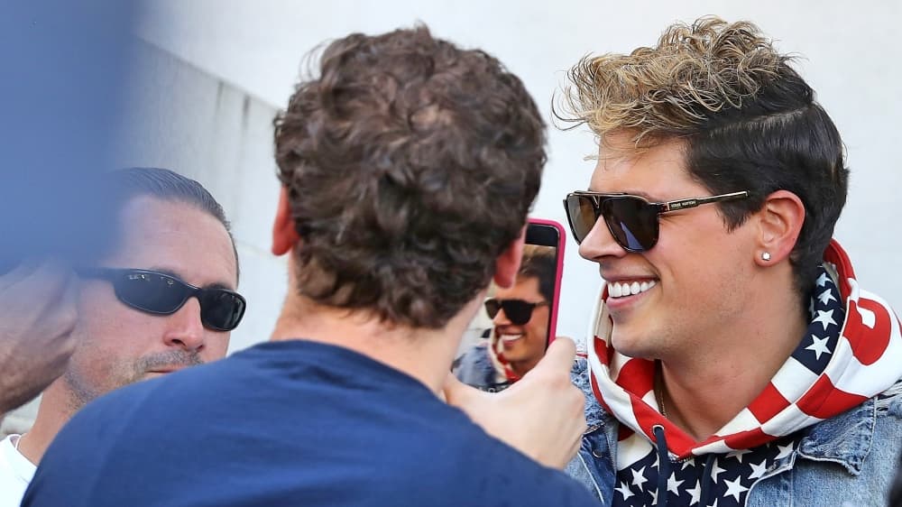 Milo Yiannopoulos, activista del movimiento 'Alt-Right', abiertamente se declara homosexual, pero rechaza a la comunidad gay.