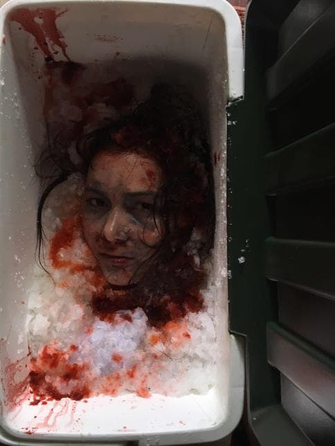 La cabeza de Guadalupe fue entregada dentro de una hielera a '
<b><a href="http://www.univision.com/series/el-chapo/juan-carlos-olivas-es-el-guero-en-el-chapo" target="_blank">El Güero</a></b>'. Así, los Avendaño acabaron con un importante pacto entre narcos: no tocar a la familia.