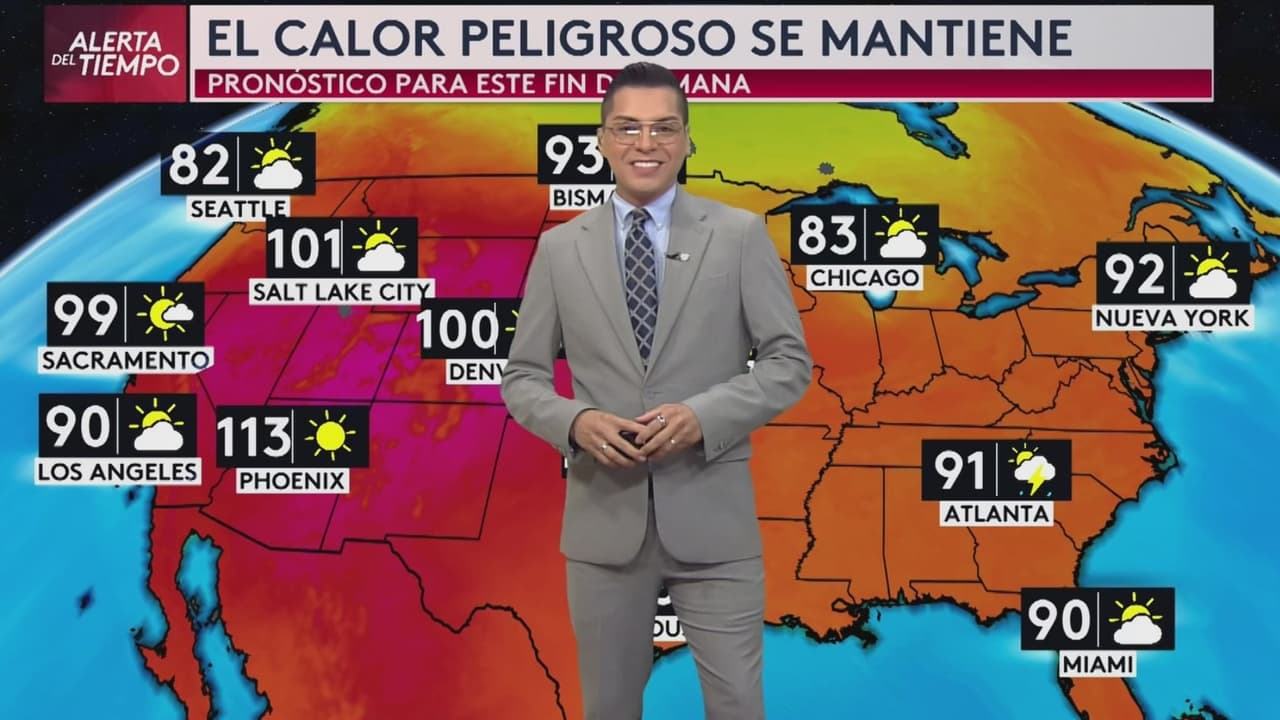 Ola de calor extremo y mala calidad del aire amenazan a más de 90 millones de personas en EEUU