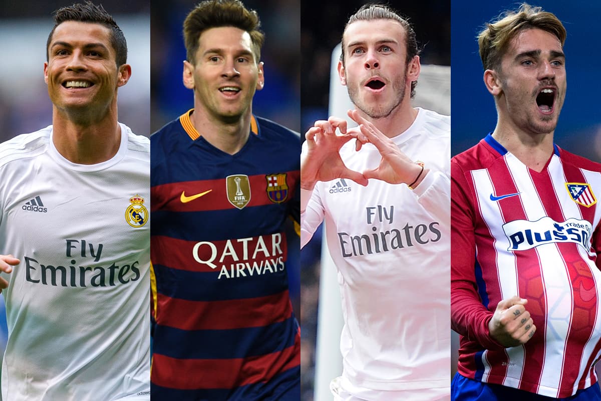 Messi, Ronaldo, Bale y Griezmann, entre los candidatos a Mejor Jugador en Europa de UEFA