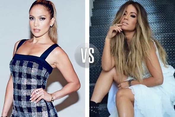 Pero JLo no es la única famosa que tiene a su doble. Otras famosas también tienen un alma gemela por ahí.