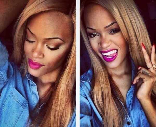 Siempre está al pendiente de los cambios de look de la diva para ponerse al día, ¿se parece? En esta foto Andele se puso rubia.