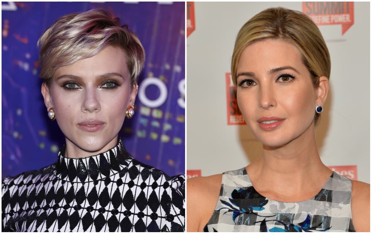 Scarlett Johansson decepcionada del papel de Ivanka Trump en la Casa Blanca