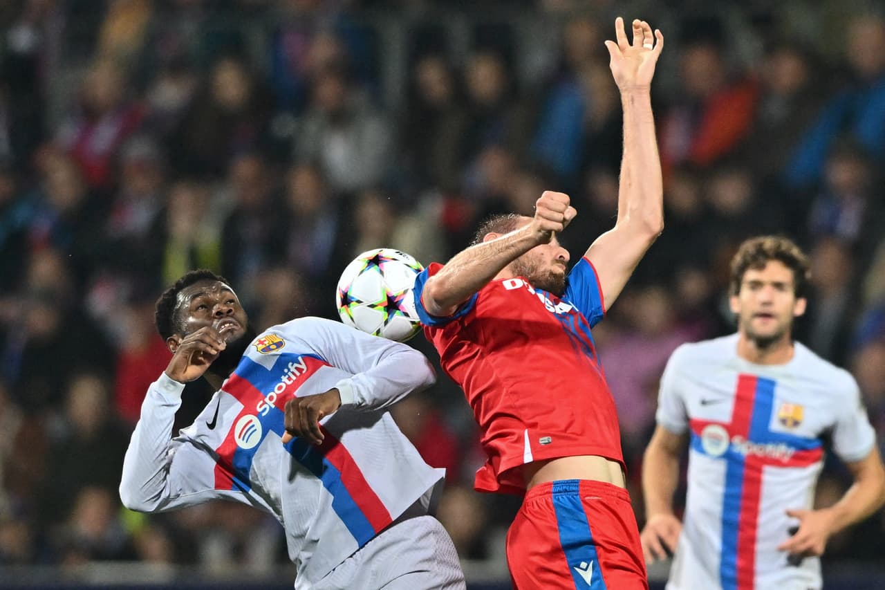 Barcelona golea al Viktoria Plzen en su despedida de Champions League