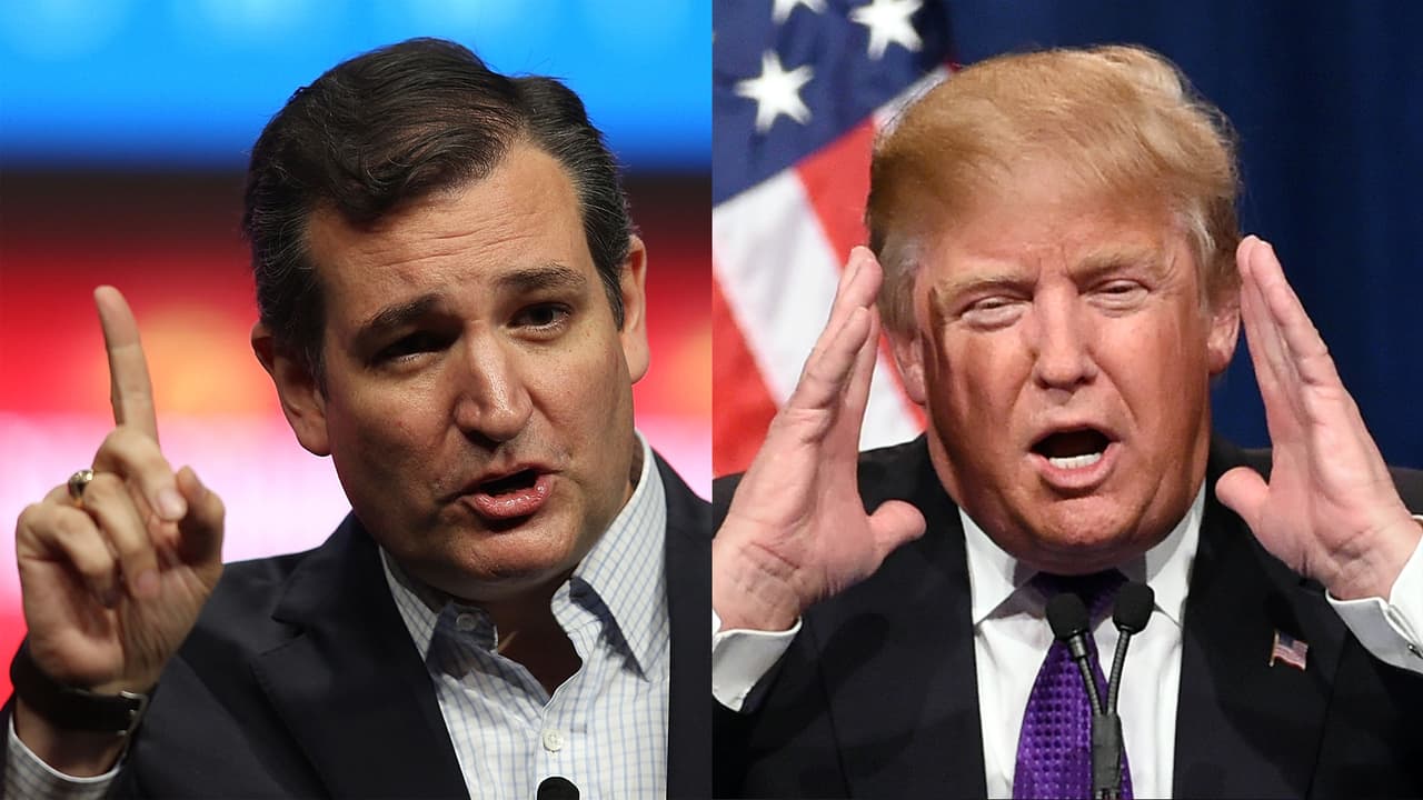 En Texas, Cruz y Trump empatan en preferencias electorales