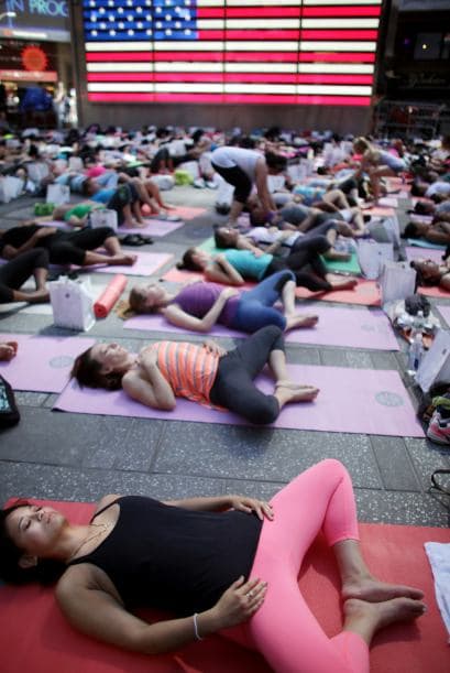 Un evento, relajante, saludable y exitoso.