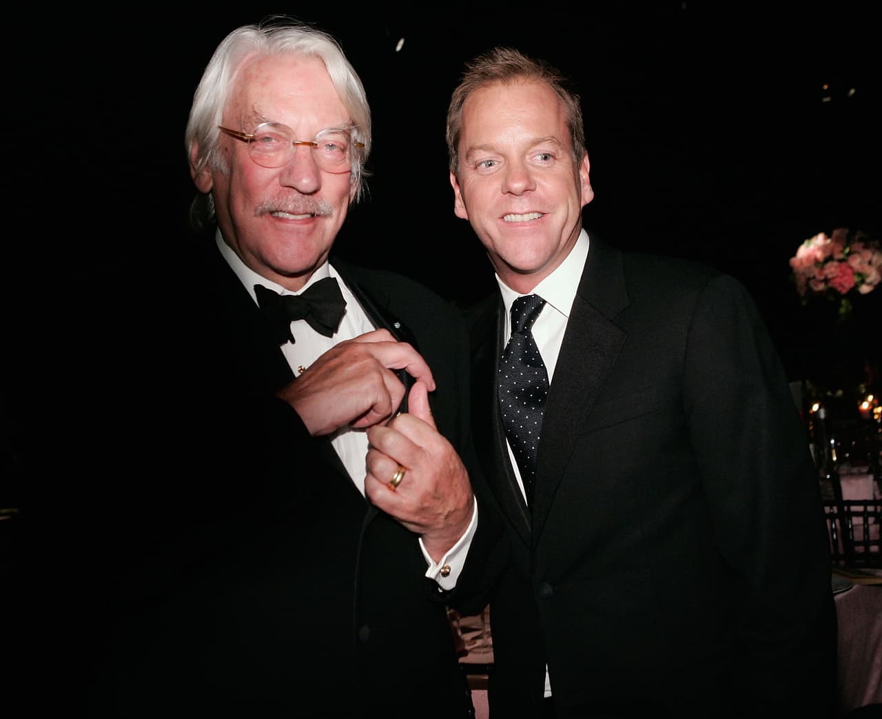 Donald y Kiefer Sutherland son parte del elenco en ‘A time to kill’, aunque en él no tienen alguna relación.