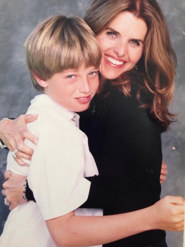 Maria Shriver con Patrick Schwarzenegger