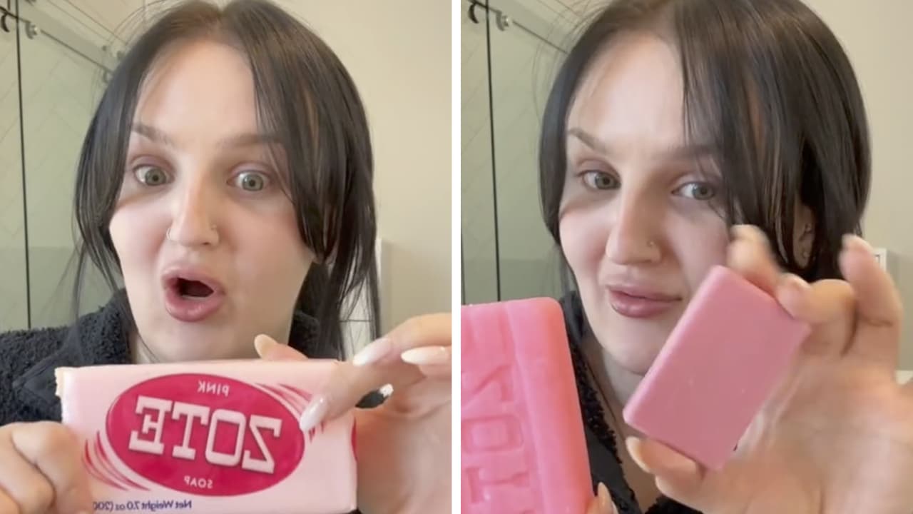 Estadounidense descubre el jabón Zote y hace enfurecer a mexicanos por cómo lo usa