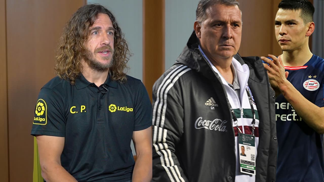 Carles Puyol: "Si 'Chucky' Lozano quiere crecer, debe ir a La Liga de España"
