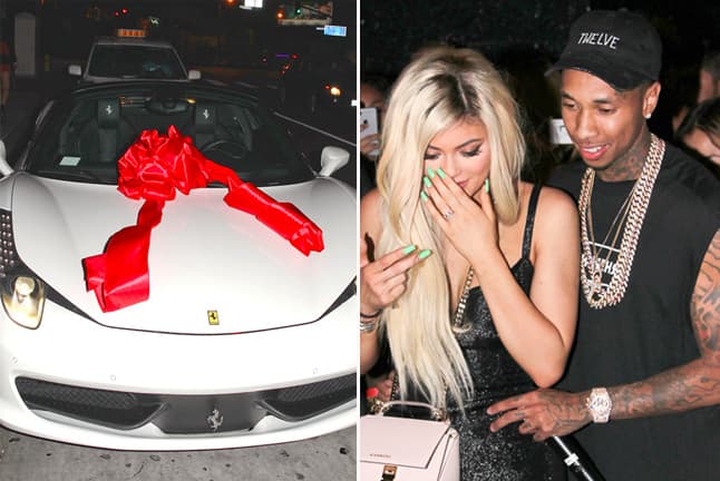 Tyga ha resultado ser un novio súper espléndido.