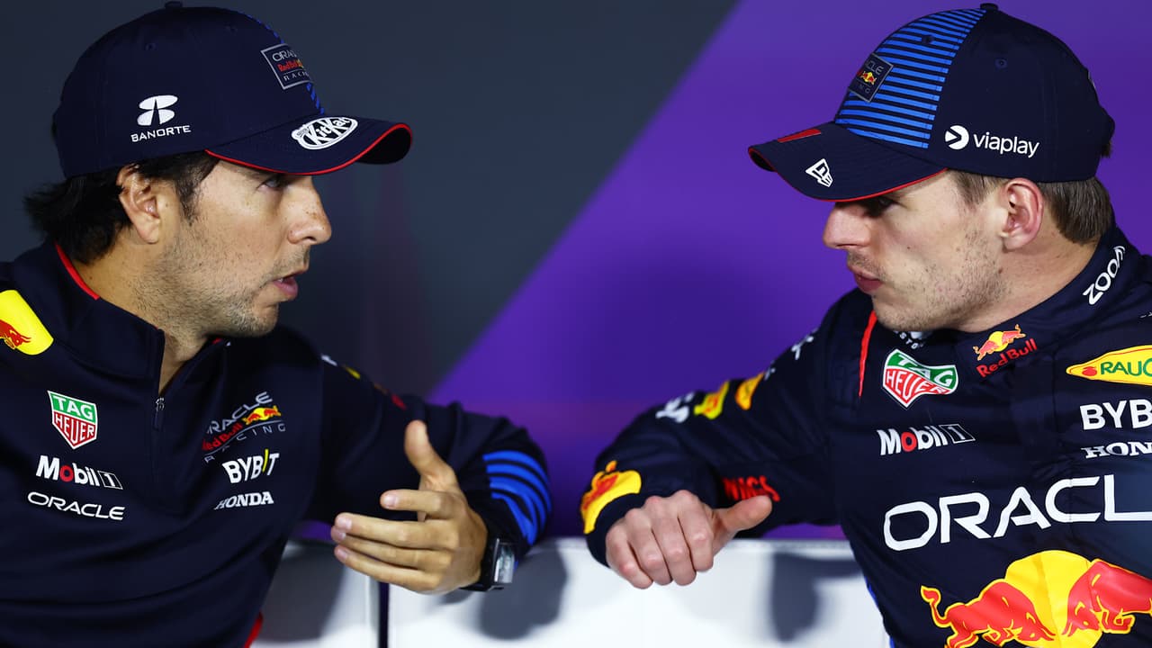 Verstappen elige top 3 de pilotos de F1 sin Checo Pérez