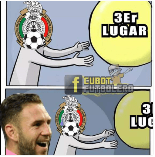 Nos quedamos de nueva cuenta en la orilla y el Internet hizo lo que mejor sabe hacer: Burlarse de la situación.