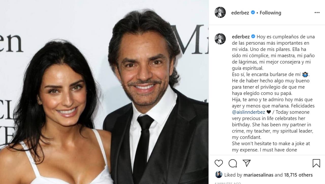 Ni ha contestado a su famoso padre, que le escribió un cariñoso 
<b><a href="https://www.instagram.com/p/B94ZJLIAChZ/" target="_blank">mensaje en Instagram</a></b>: "Hoy es cumpleaños de una de las personas más importantes en mi vida. Uno de mis pilares. Ella ha sido mi cómplice, mi maestra, mi paño de lágrimas, mi mejor consejera y mi guía espiritual. Eso sí, le encanta burlarse de mí. He de haber hecho algo muy bueno para tener el privilegio de que me haya elegido como su papá”.