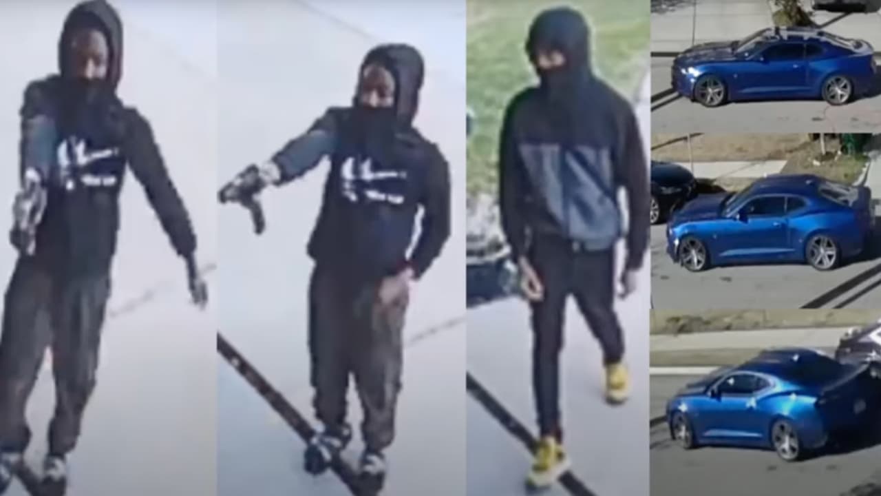 Autoridades de Houston buscan a sospechosos de robar a un hombre en la cochera de su casa